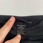 Apt. 9 NEW  women’s solid black stretch ruffle hem skirt lined swimsuit bottoms L Photo 6