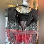 Yoana Baraschi  Black, red and White Patterned Blouse Photo 4