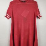 Seventy Sergio Tegon Knitwear Sweater Pink Short Sleeve Size 40 Italian US 4 NWT Photo 0