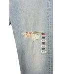 Levi's  501 150 Women's High Rise Fitted Straight Leg Distressed Jeans w/ Stain Photo 2