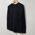 ALLSAINTS Ines Cashmere & Wool Crewneck Sweater - Black - Women's Size M -W046KB Photo 2