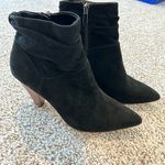 Bleecker and Bond  Suede Booties Black Size 10 Photo 0