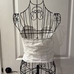 Lace trim Henley Cami from TikTok shop White Size L Photo 3