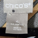 Chico's multicolored travel duster jacket size 4 Photo 5