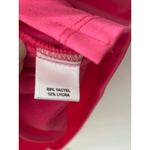 Miami NWT‎ A'NUE  Hot Pink Short Sleeve Top Tactel Lycra Blend Size L2 Photo 4
