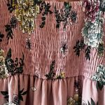 Band of Gypsies Band of Gypies Moissanite Corset Bodice Wide Leg Romper Dress Floral SZ M Photo 8