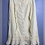 Free People Whitney Midi Skirt Yellow size Yellow Photo 3