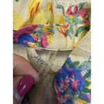 Aratta‎ Silent Journey Sheer Floral V Neck Embroidered Tunic Sz S Boho Feminine Photo 7