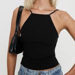 Princess Polly  “Arianwen” Black Halter Tank Top Photo 0