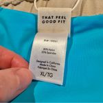 l*space L* Rocky Classic Bikini Bottom Satin Shine Cyan Blue Extra Large XL SHRCC24 Photo 5