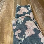 Torrid Pink floral Flower Skinny Jeans, Size 14 Photo 3