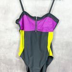 Athletech One Piece Swimsuit Womens 16 Colorblock Full Coverage Sporty Beachy Photo 0