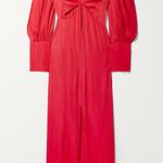 Farm Rio NET SUSTAIN cutout LENZING ECOVERO sateen maxi dress Photo 1