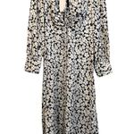 Rebecca Taylor NWT Paige Fleur Drawstring Long-Sleeve Dress Photo 6