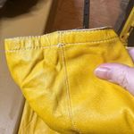 Vintage Lambskin Mustard Yellow Leather Reversible Jacket Size Medium / Large Photo 4
