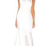 Elliatt  Aisle Dress in White Size XS NWT Bridal Open Back Sleeveless Satin Maxi Photo 0