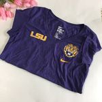 Nike  Tigers LSU tigers short sleeve graphic shirt size large Photo 0