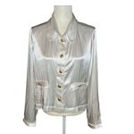 J.Crew  Lady shirt-jacket in luster crepe M Photo 1