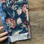 Vintage America Floral Print Skinny Jeans 4/27 Blue Photo 5