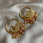 Pink Waalian Hoop Earrings Photo 5