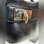 Givenchy  Elegant Sexy Black Leather Shark Lock Peep Toe Booties Size 40 Photo 7