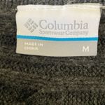 Columbia  Women Sweater M Gray 1/4 Zip Mock Neck Popover Minimalistic‎ Gorpcore Photo 1