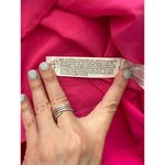 Endless Rose Anthropologie Hot Pink  Mini Dress with Floral Trim Photo 7