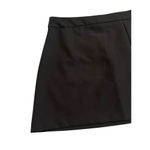 Nicole Miller A Line Skirt Womens Size 10 Black Knee High Business Stretch Photo 1