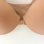 Spanx  Bra Llelujah Lightly Lined Tshirt Bra Nude Tan Front Closure Full Coverage Photo 3