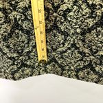 Loft Dress 14 Black Gold Brocade Jacquard Sleeveless Sheath Career Party Holiday Photo 2