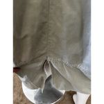 American Vintage Vintage Made In USA Green Cotton Snap Button Short Sleeve Shirt Maxi Dress 10 Photo 8