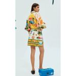 NWT ALÉMAIS Paradiso Linen Mini‎ Dress Size 2 White Photo 1