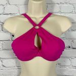 L’Agent by Agent Provocateur Women’s Adrina Swim Bikini Top Underwire Pink S NWT Photo 0