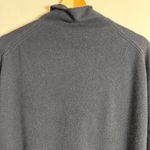 Nordstrom 100% Cashmere Mock Neck Sweater Pullover Women XS Black Minimalist NWT Photo 10