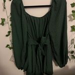 Altar'd State Altr’d State Evergreen Baby Doll Long Sleeve Dress Size M Photo 1