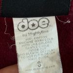 VTG Y2K Doe Mighty Fine Baby Tee Shirt Womens S Fairy Graphic Red Gothic Grunge Photo 4