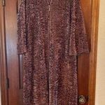 DIAMOND TEA LONG CHENILLE HOUSE COAT Size M Photo 0