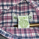 Orvis  Button Front Shirt Women 10 Plaid 100% Cotton Long Sleeve Casual Top Photo 5