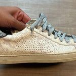 P448  John Sunset Lilac Embossed Python Sneaker Photo 5