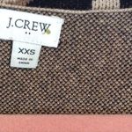 J.Crew XXS animal print sweater jacket womens VNC Leopard cardigan soft Photo 3