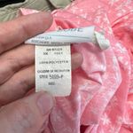 Vintage 70s JCPenney Short Sleeve Robe Pink Floral Size M Snap Button Cottage Size M Photo 5