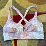 Dippin' Daisy's Floral Pattern Athletic Workout Padded Sports Bra Size Small Photo 0