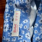 Romwe Blue Ditsy Floral Skirt Photo 2