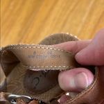 Born Brown Strappy Wedge Sandals Size 8 Photo 9