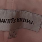 David's Bridal Baby Pink Bridesmaid Dress Photo 6