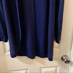 Forever 21  Blue/Black Open Front Long Sleeve Cardigan S Photo 4