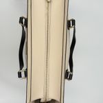 Kate Spade  Laurel Way Hadlee Crossbody Satchel Bag Purse Beige Black Leather‎ Photo 7