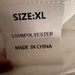 Women's White Cut out Lace Bubble Sleeve Lace Back Maxi Dress NWOT Size XL Photo 4