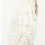 Ulla Johnson Delma Fringe Pullover Sweater Cream Ivory Tassel Knit Size P / XS Photo 1