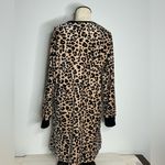 Kate Spade New York Brushed Jersey Animal Print Long Sleep Shirt sz Medium Photo 8